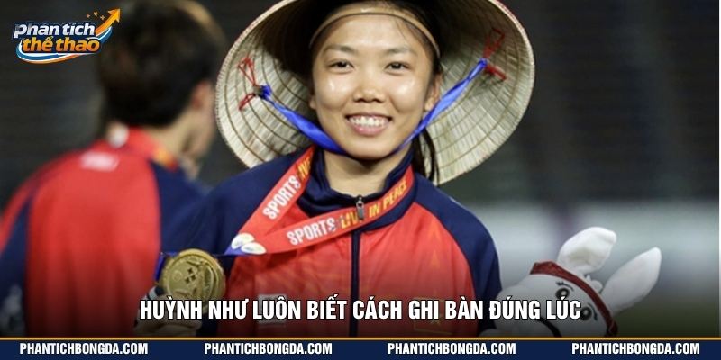 Huỳnh Như luôn biết cách ghi bàn đúng lúc